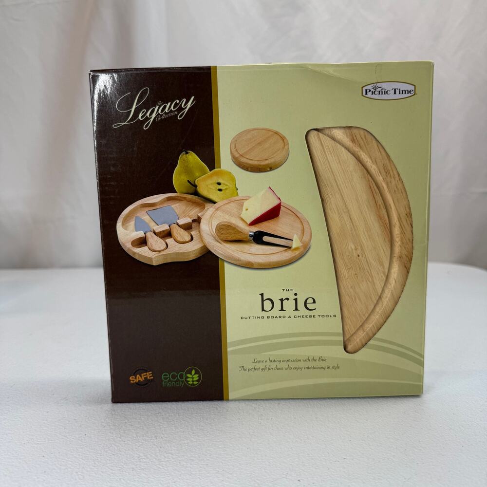 Legacy Collection Brie Cheese Board & Tools – Gift Set